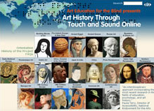 Art History Through Touch and Sound